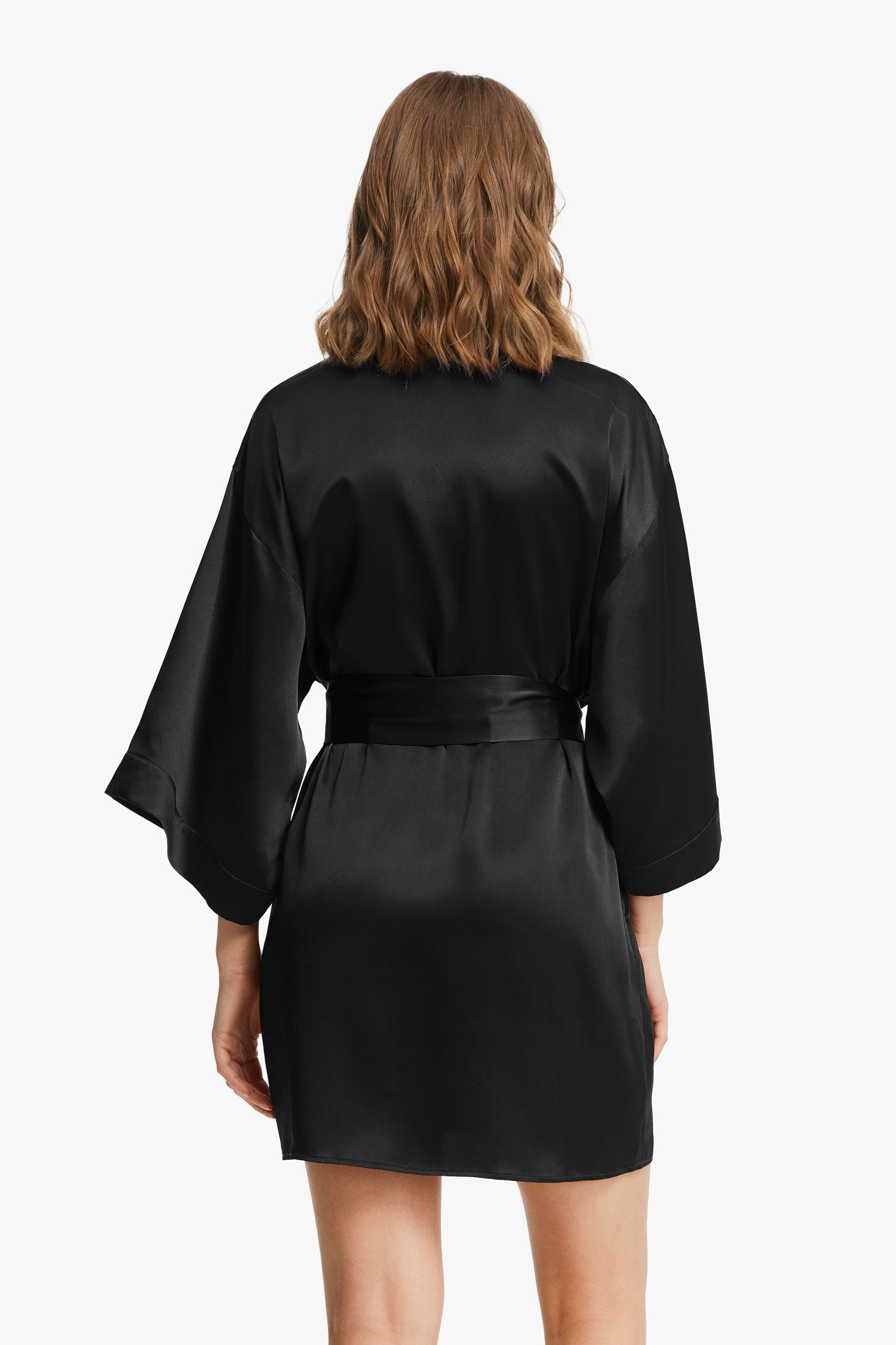 Silk Midi Length Robe gown for Women